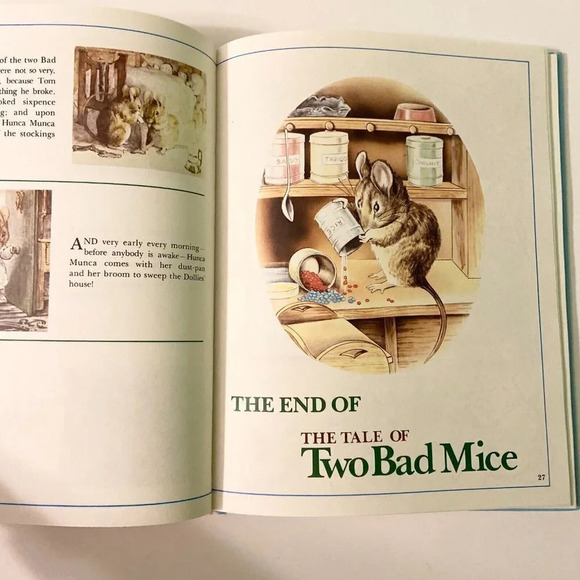 Vintage 1977 Peter Rabbit  and Other Stories by Beatrix Potter Castle Hardcover - Picture 14 of 16
